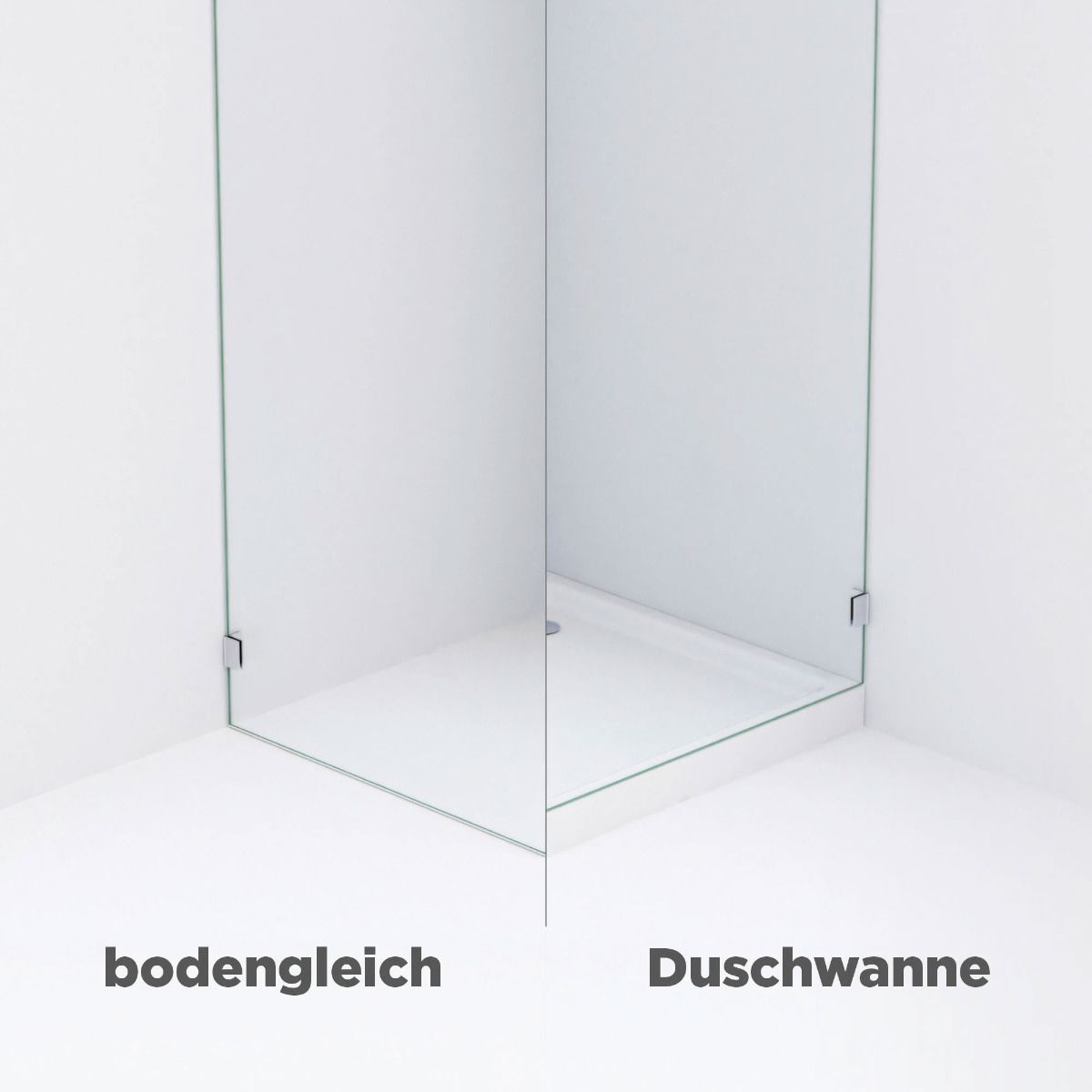 Eck-Duschkabine, Ausführungsvariante 5