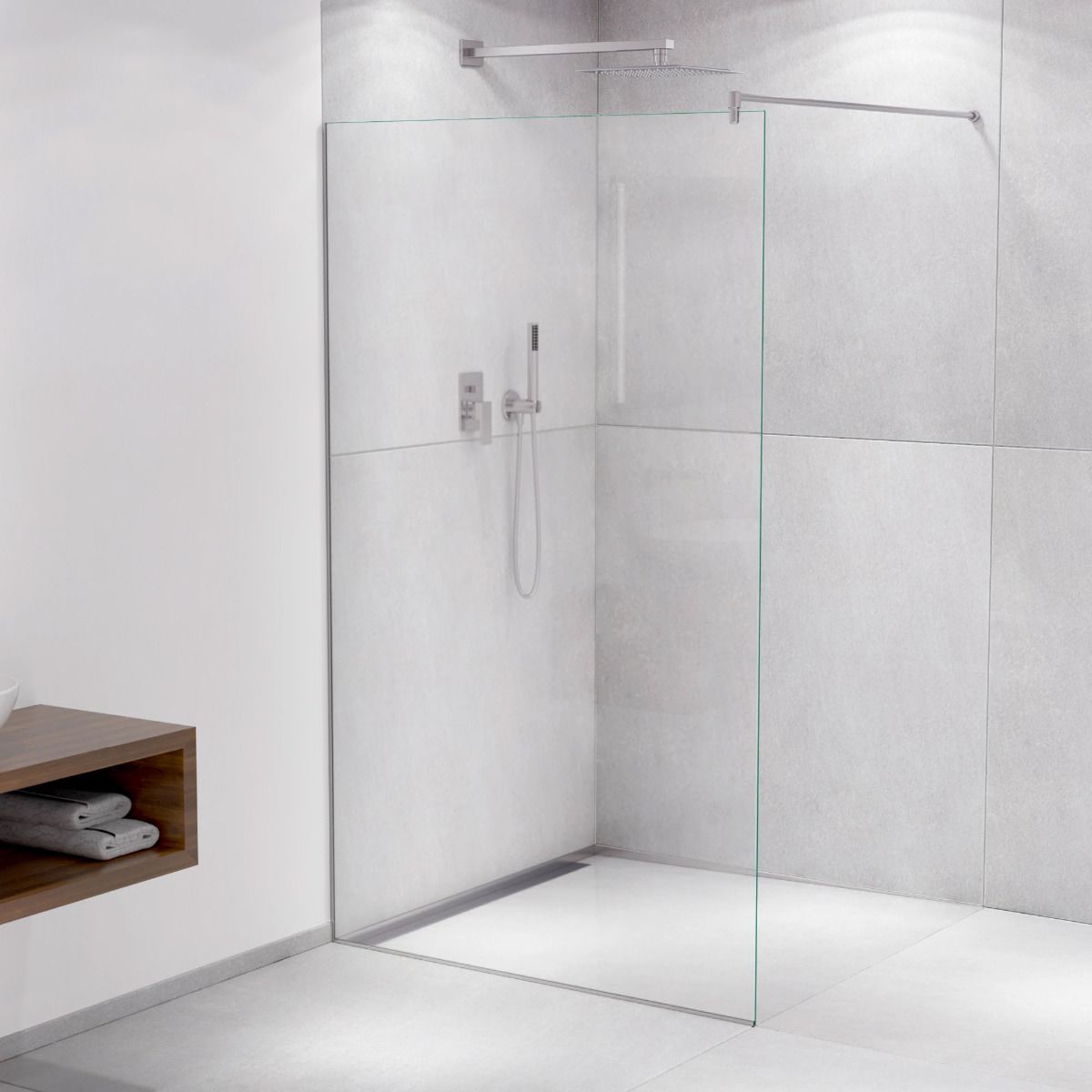 Walk-In-Glasscheibe, Ausführungsvariante 3