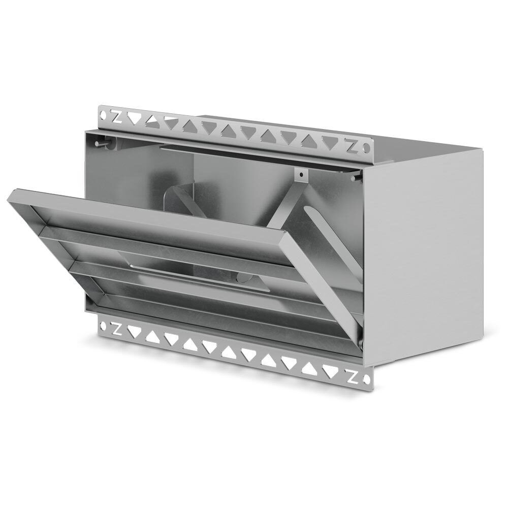 Einbau-Kosmetiktuchspender aus Edelstahl V2A